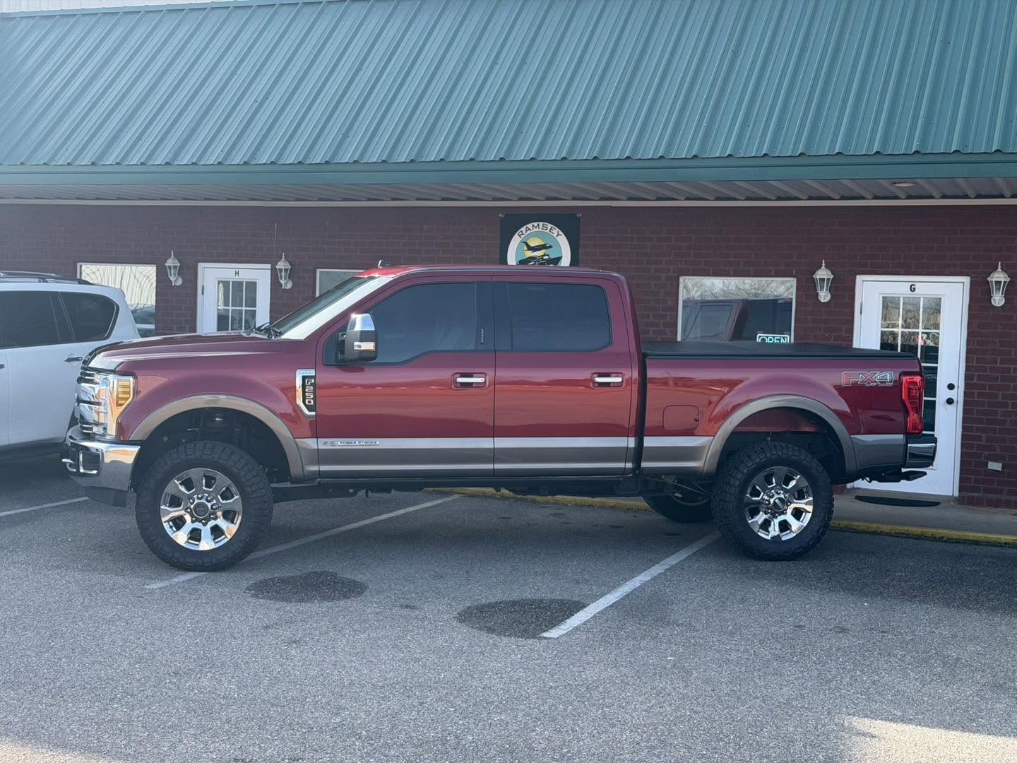 Window tint work